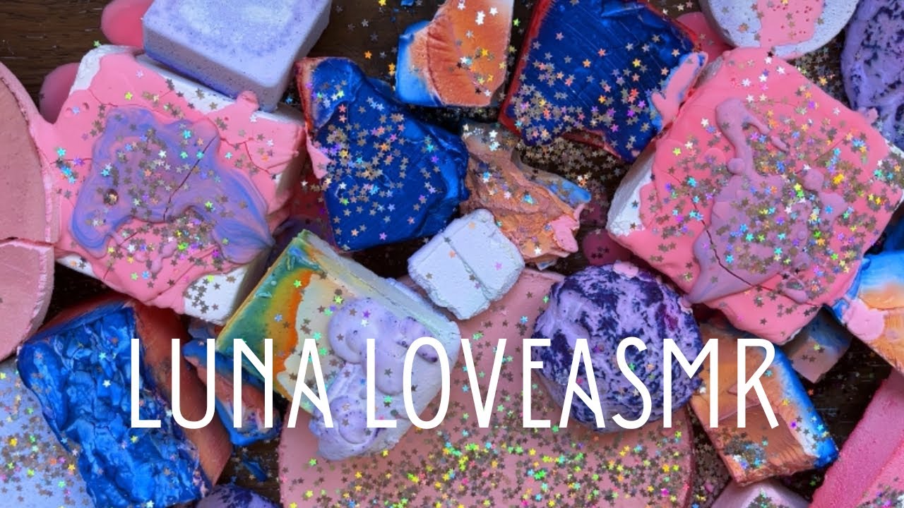Variety Gym Chalk 🩷🩵 | #cottoncandycrush collab w @yournewcrushasmr