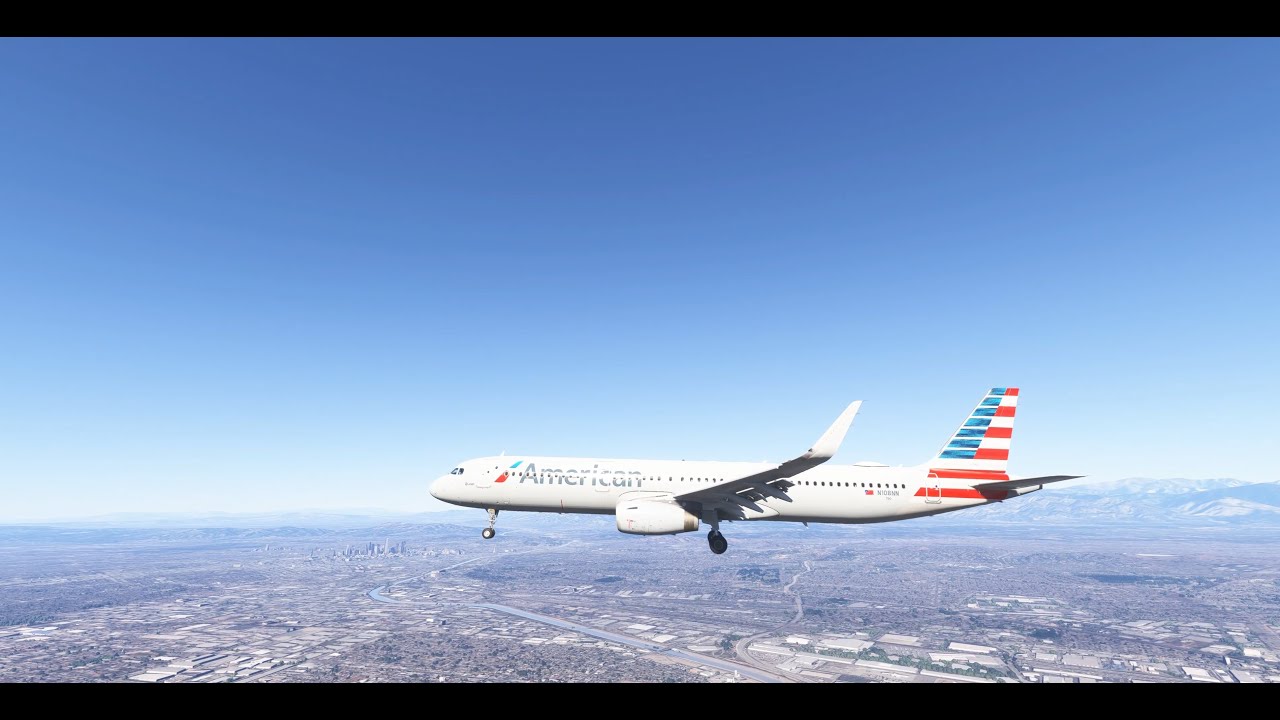 A321 | Los Angeles (LAX) | Hand Fly | RW25R | American Airlines | Fenix | MSFS 2024