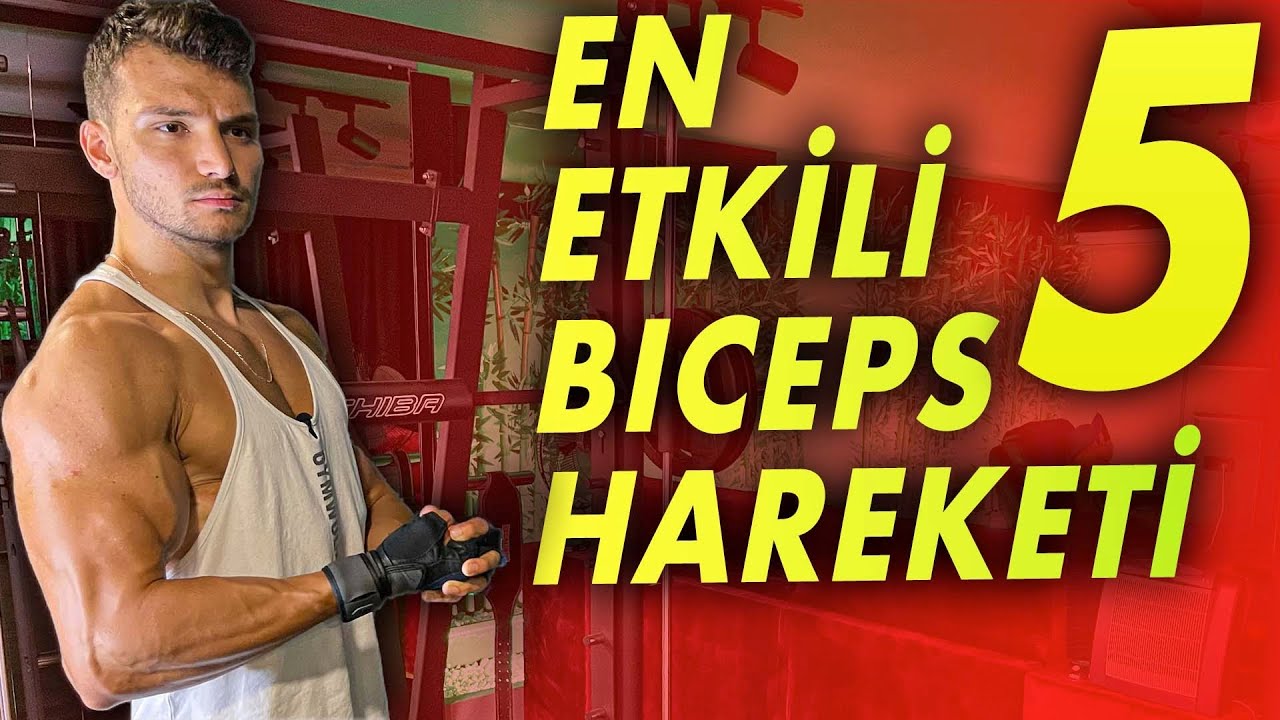 En ETKİLİ 5 BİCEPS Hareketi | Büyük Kollar İçin Mutlaka İzle