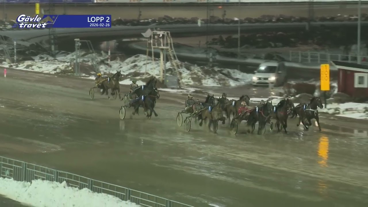 Gävletravet lopp 2 260226