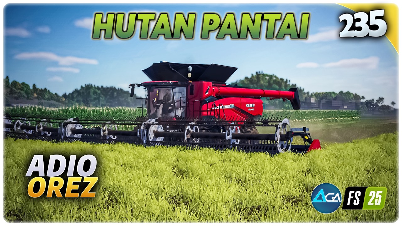 Adio orez! Ultima recoltă pe Hutan Pantai  - Gameplay Română FS25 Hutan Pantai 235