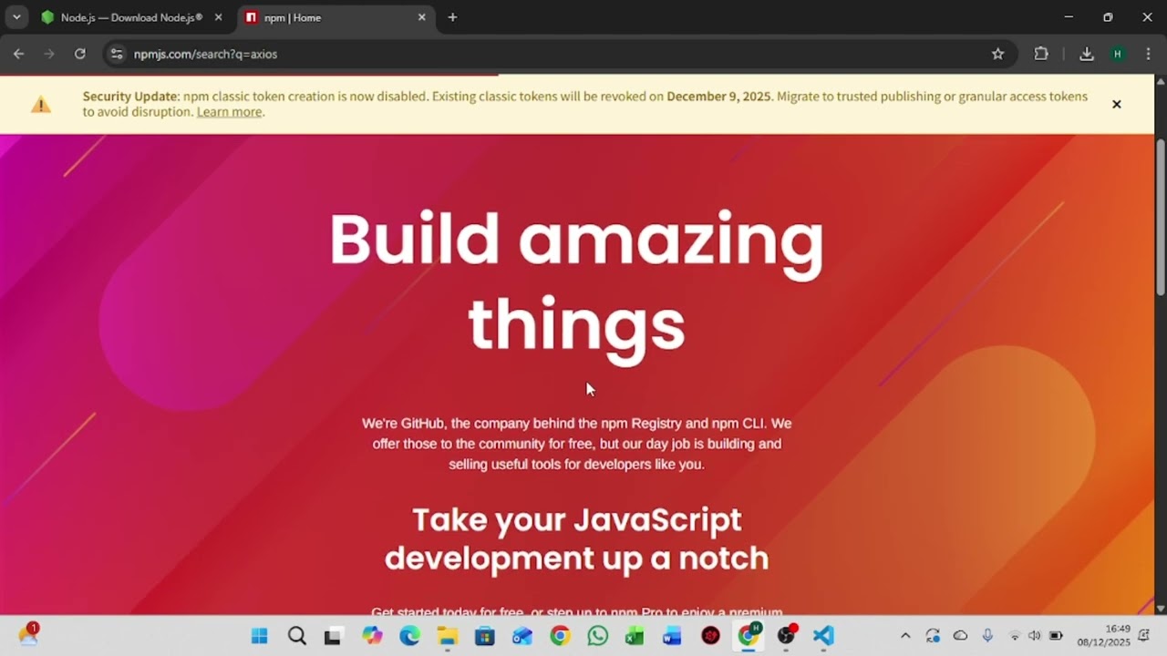 Mastering NPM Package Management & Project Setup in Node js