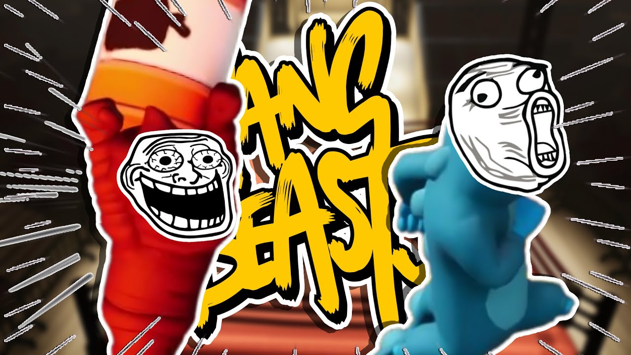I DESTROYED My FRIENDS In Gang Beasts!!