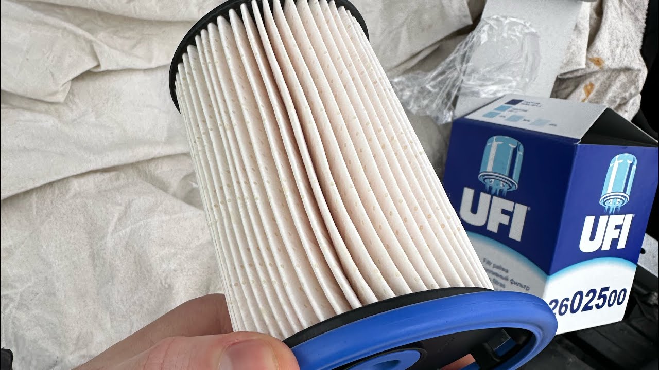 Замена топливного фильтра Volkswagen Touareg fl 3.0d crca