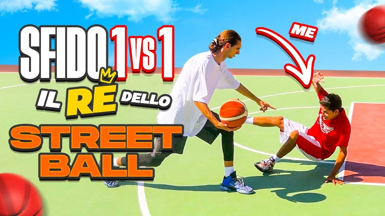 🏀 Sfido 1v1 il RE dello STREEBALL basket @therealstreetball