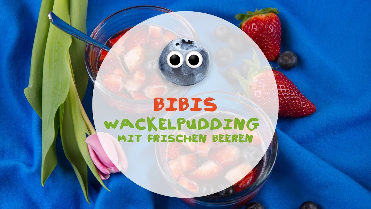 Bibis Wackelpudding mit frischen Beeren