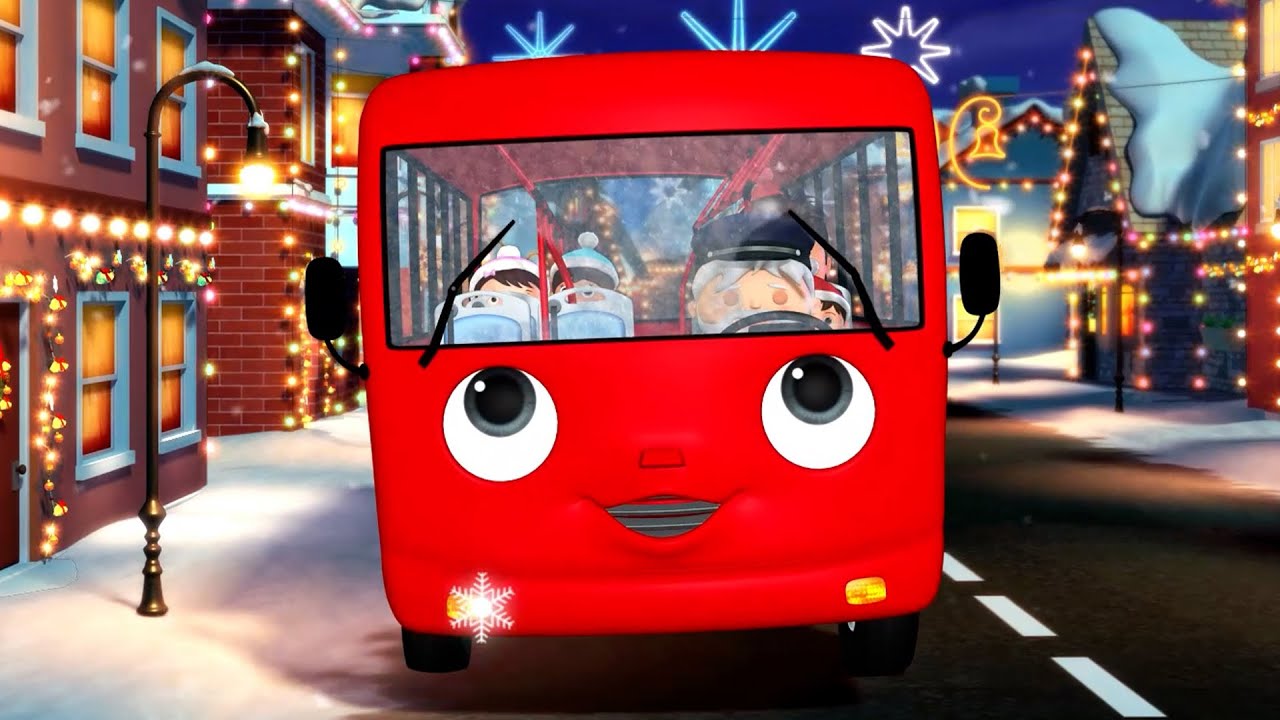 Holiday Fun! 🎁 🎄 Wheels On The Bus Christmas  + More Nursery Rhymes & Kids Songs