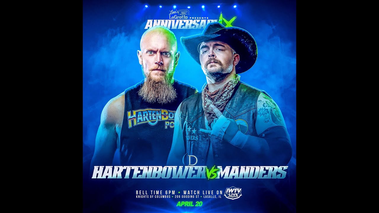 @DreamwaveWrestling Presents Anniversary IX: Hartenbower Vs 1 Called Manders