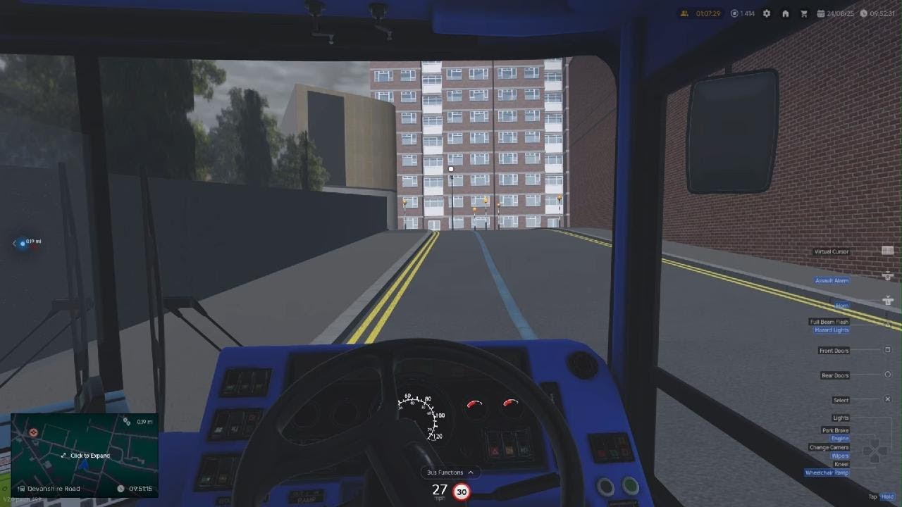 Croydon Redefined! Driving The ALX 400 Croycoach to Thortan Heath Parchmore Road, 450!
