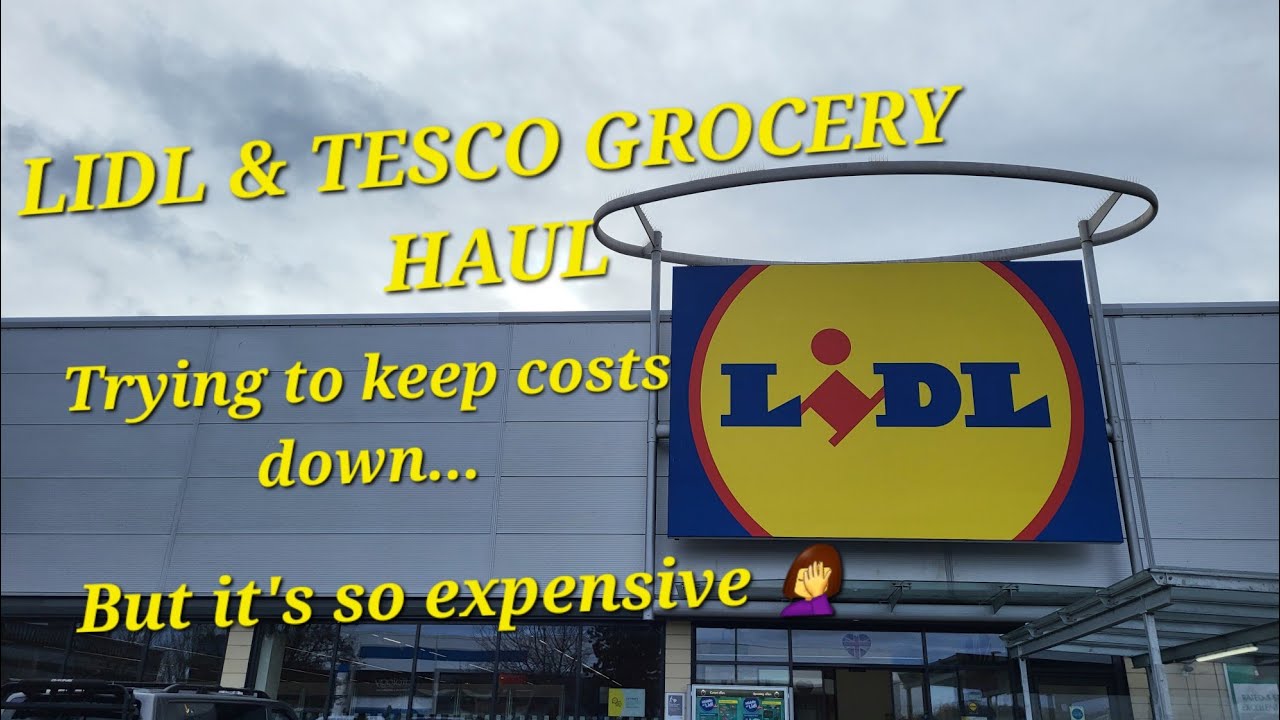 Lidl & Tesco Grocery Haul | Under £85 | Meal Plan | Family of 5 | UK 🇬🇧