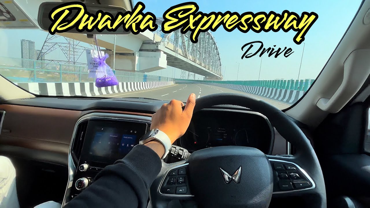 Driving On Dwarka Expressway After Inauguration - Delhi To Gurgaon in 2 minutes ! Dwarka to manesar