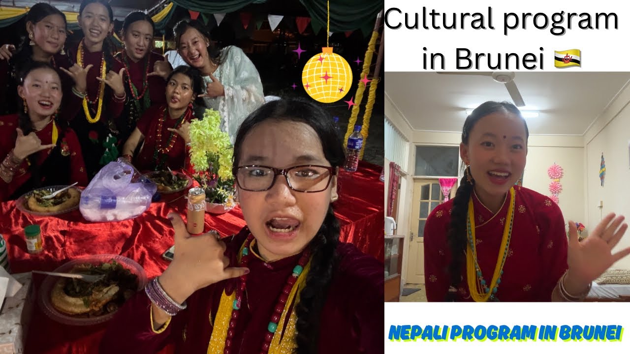 Nepali 🇳🇵dance and celebration in Brunei 🇧🇳 🥳❤️