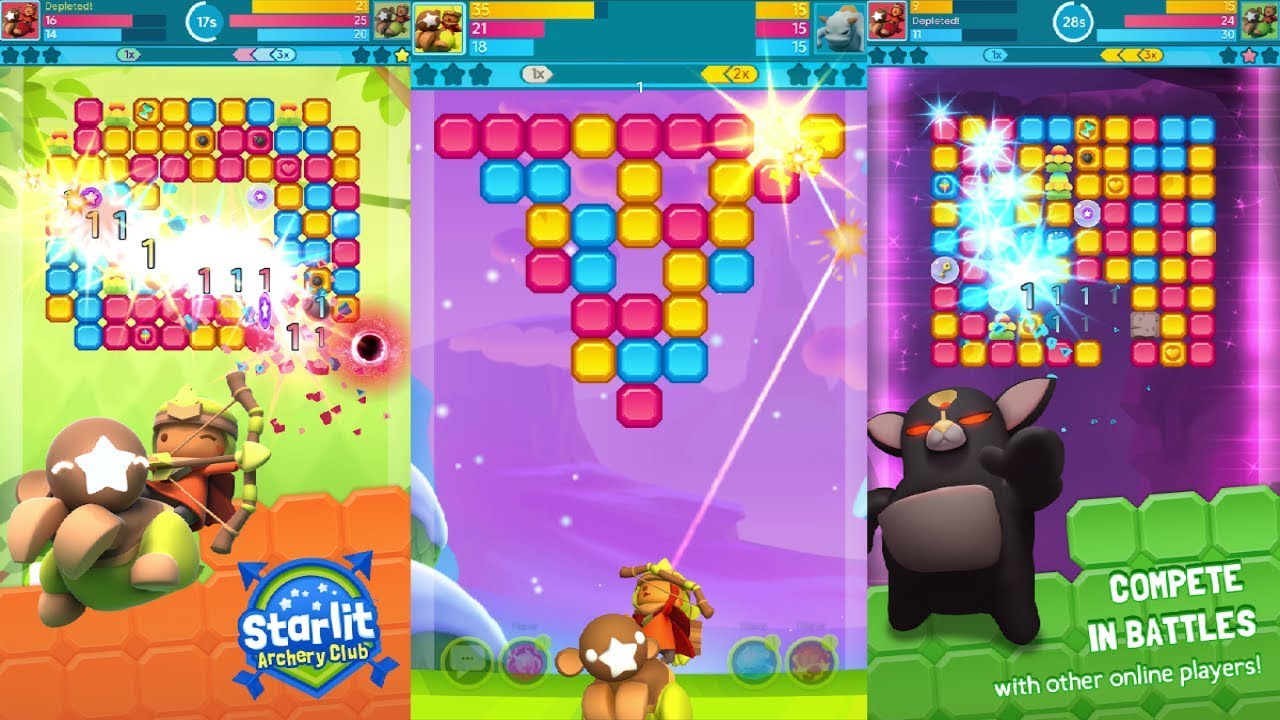 Starlit Archery Club Android Gameplay