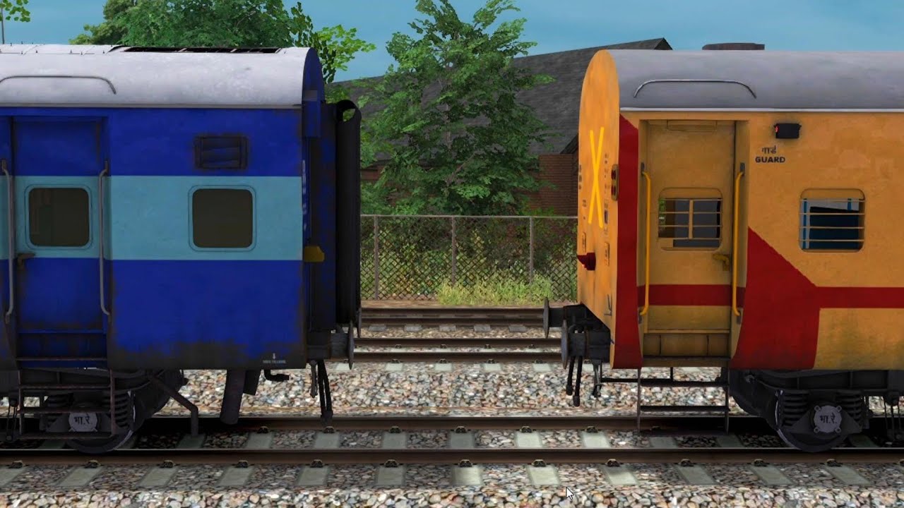 Railways Beamng Simulator Crossing Railroad//At Daimond Curved Bumpy Forked Railroads🟢