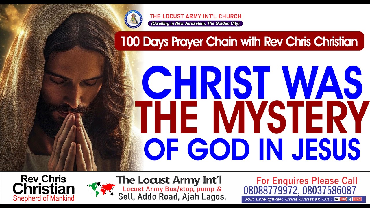 Rev. Chris Christian | Christ was the Mystery of God in Jesus