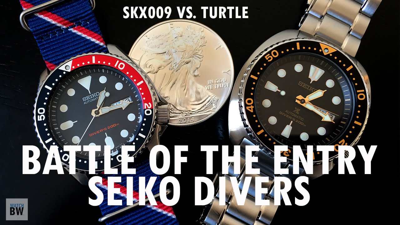 Comparing the Seiko SKX and the new Seiko Turtle