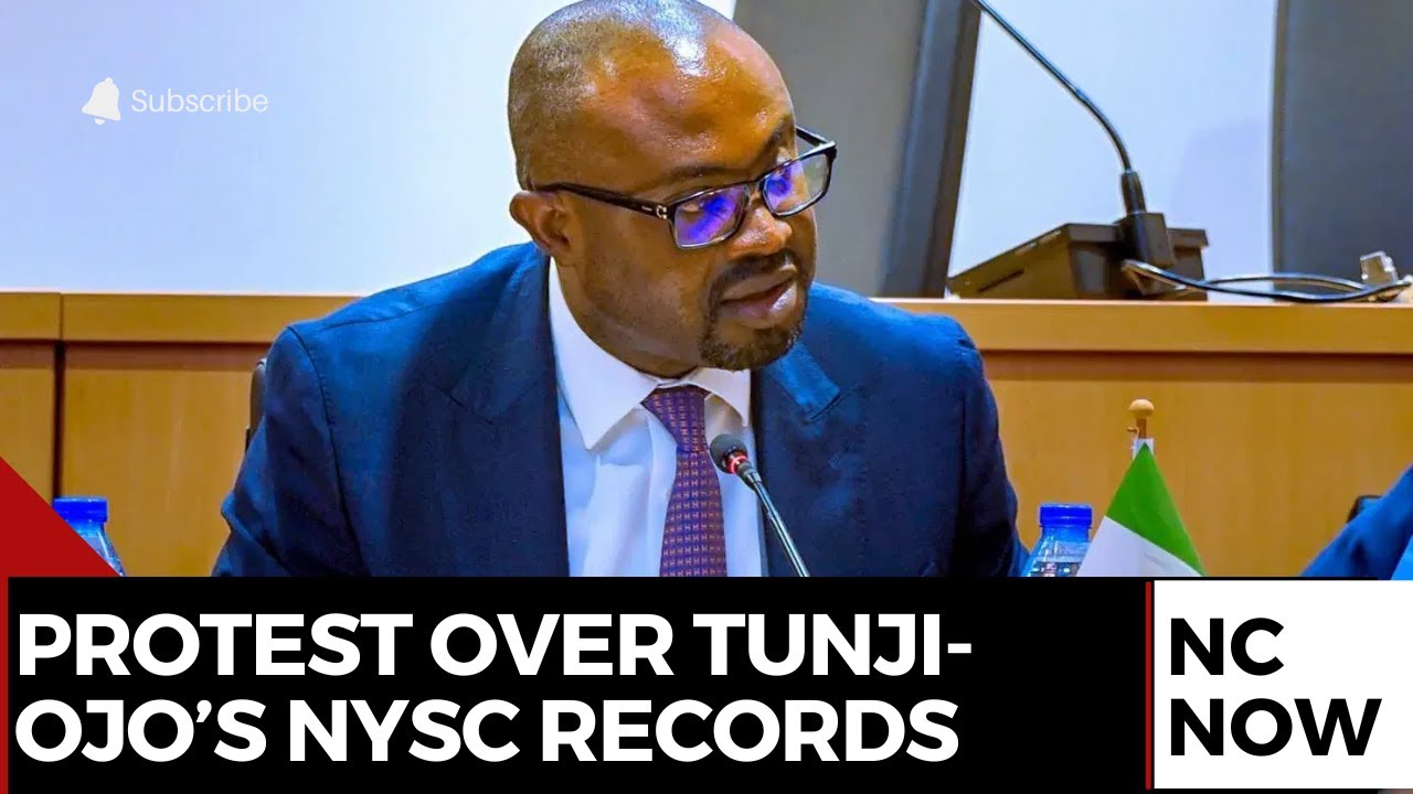 Demonstrators Demand Probe Into Tunji-Ojo’s NYSC Records
