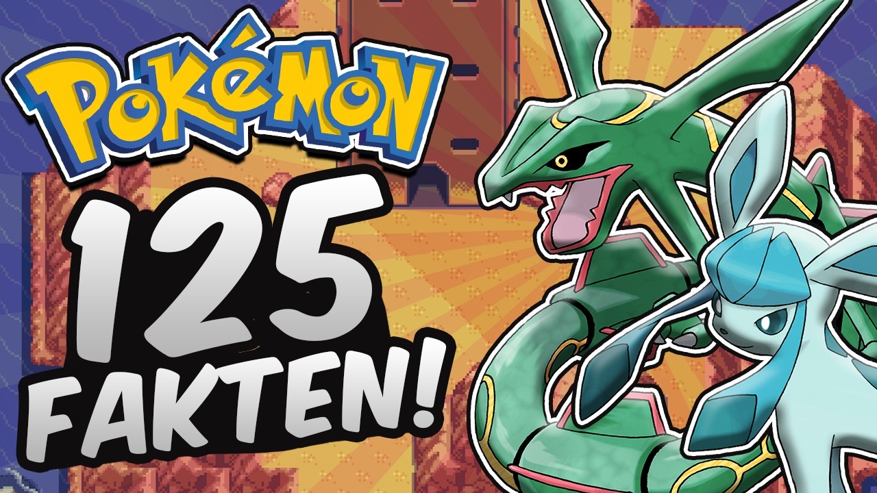 125 Fakten über Pokemon!