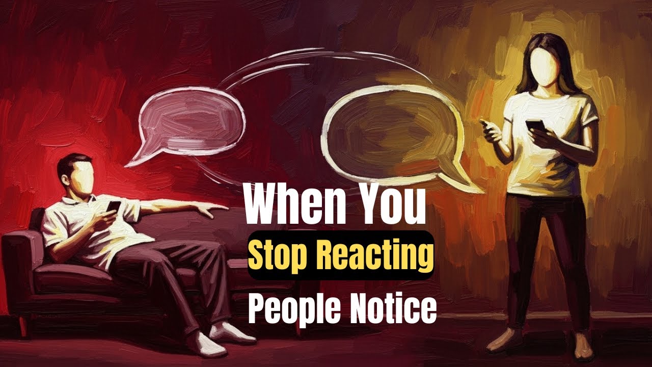 Are You Making This MISTAKE by Always Reacting to People
