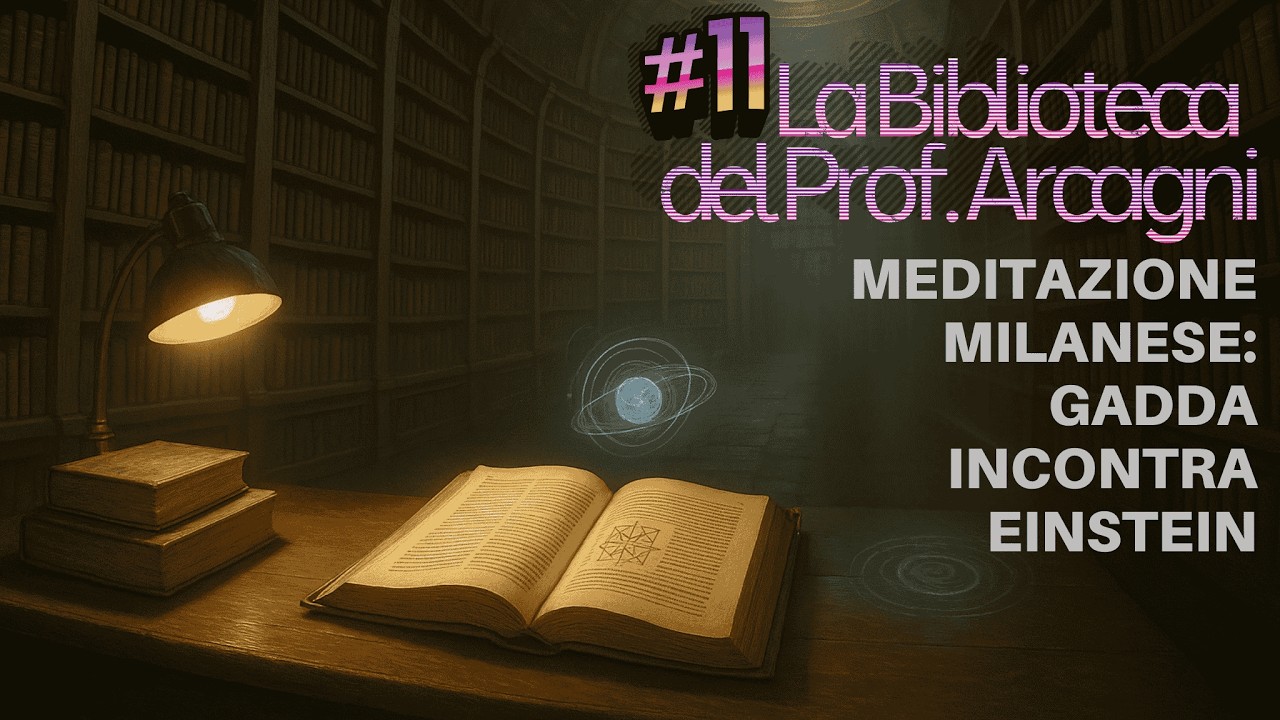 Meditazione milanese: Gadda incontra Einstein - La Biblioteca del Prof. Arcagni #11