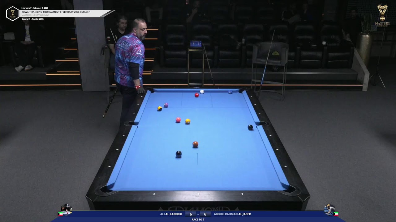 ALI AL KANDERI VS ABDULLRAHMAN AL JABER 10 BALL