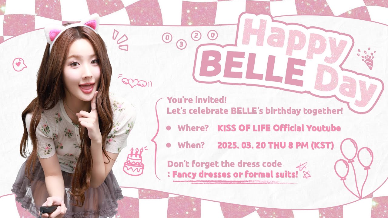 Happy BELLE Day🎂 벨의 생일을 축하합니다💖