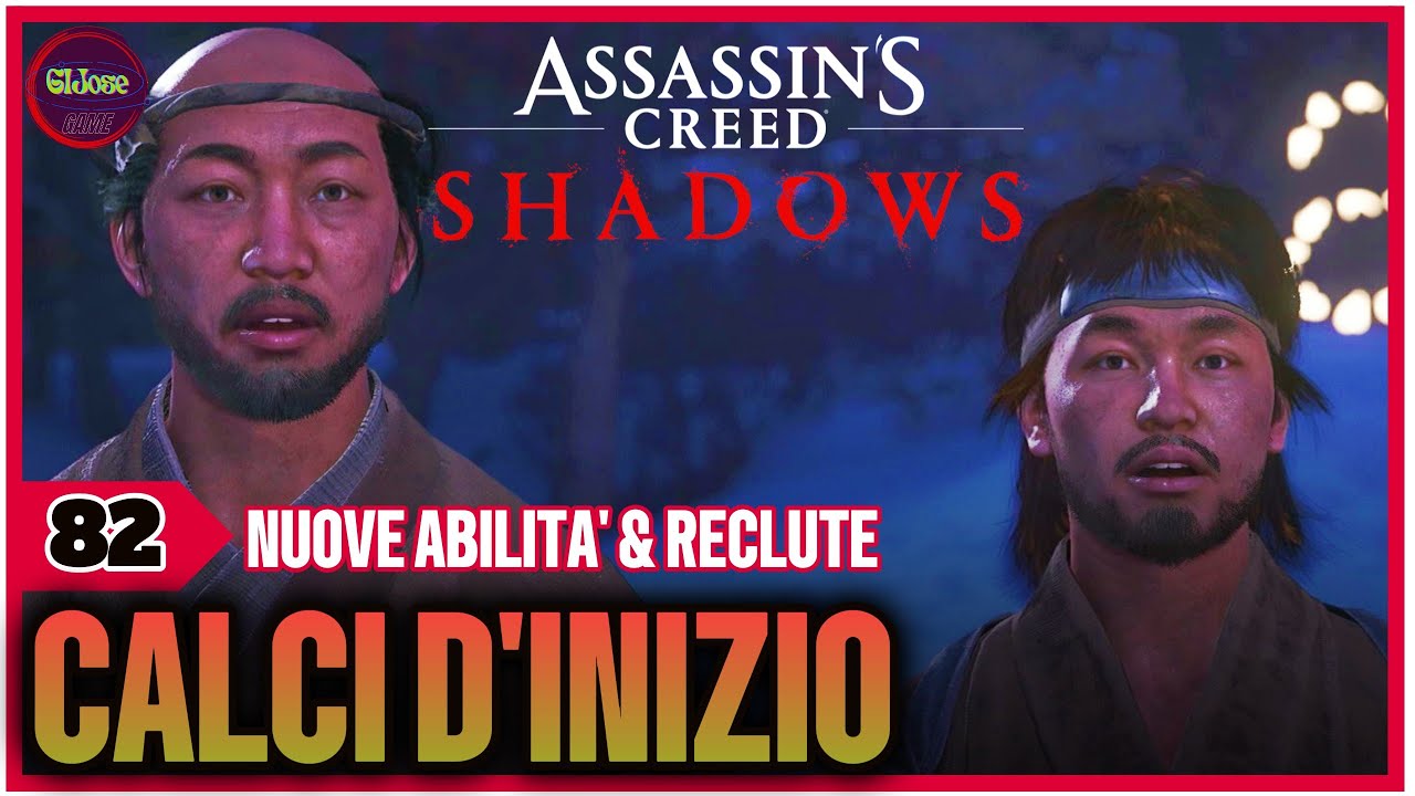Calci d'inizio - Nuove Abilità e Reclute - Assassin's Creed Shadows. PARTE 82 [Guida Completa ITA]