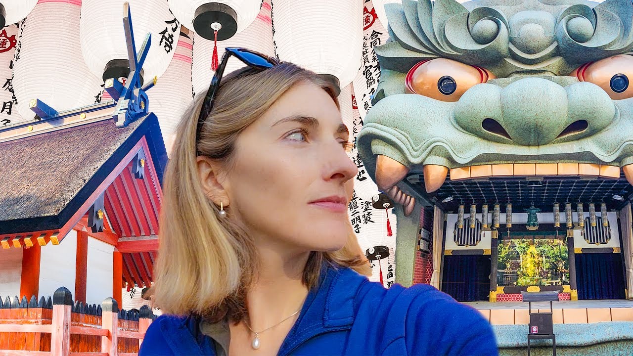 ⛩️ Синтоистские святыни в Осаке | Намба Ясака, Сумиёси Тайся и Хозен-дзи