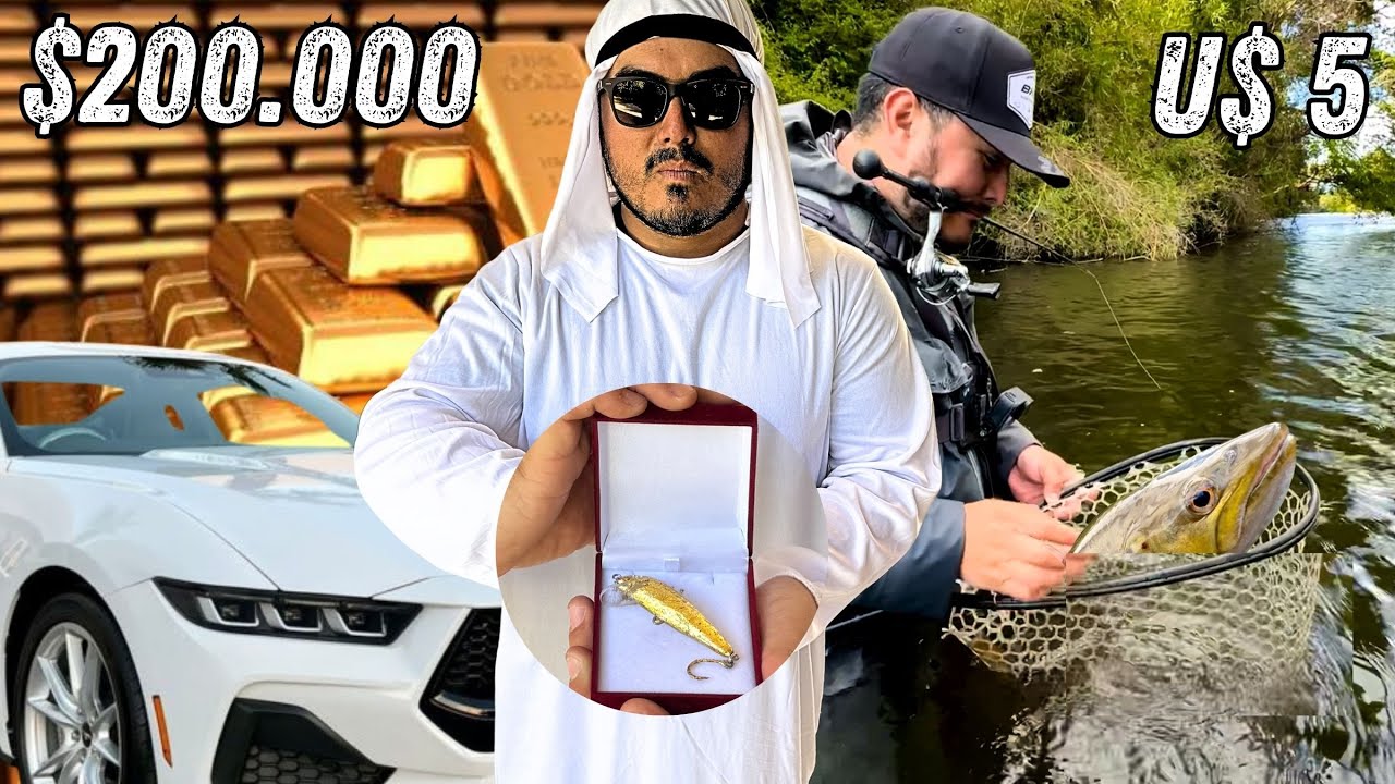 Señuelo de Pesca $200.000 Vs  $5