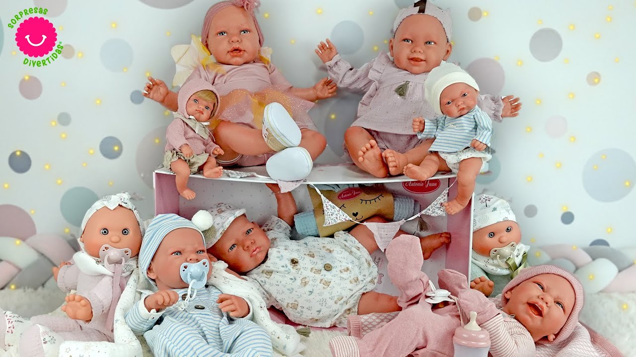 Mis NUEVAS MUÑECAS y BEBÉS REBORN de Antonio Juan Dolls 😍