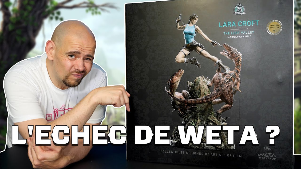 Gros ECHEC Pour Weta ? Mon Analyse De La Statue Lara Croft The Lost Valley 25th Anniversary
