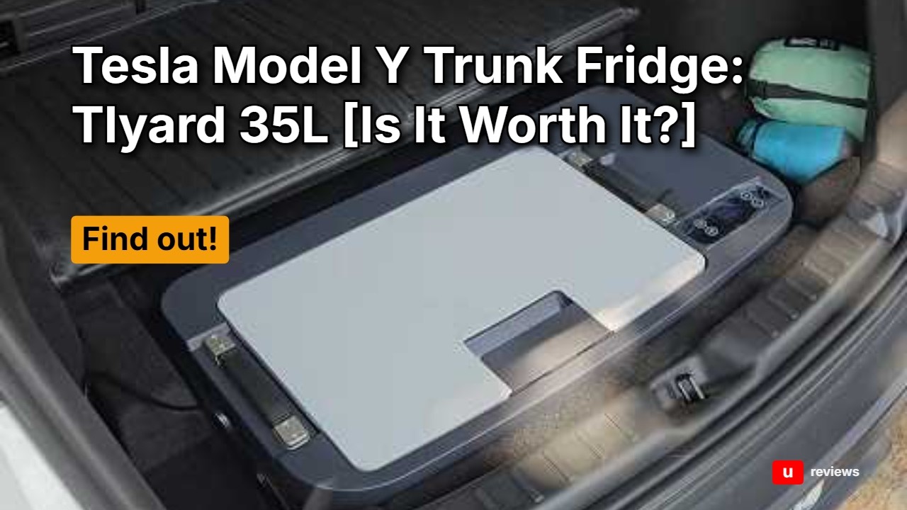 Tlyard 35L Trunk Fridge for the Tesla model Y Review: The Ultimate Road Trip Upgrade?