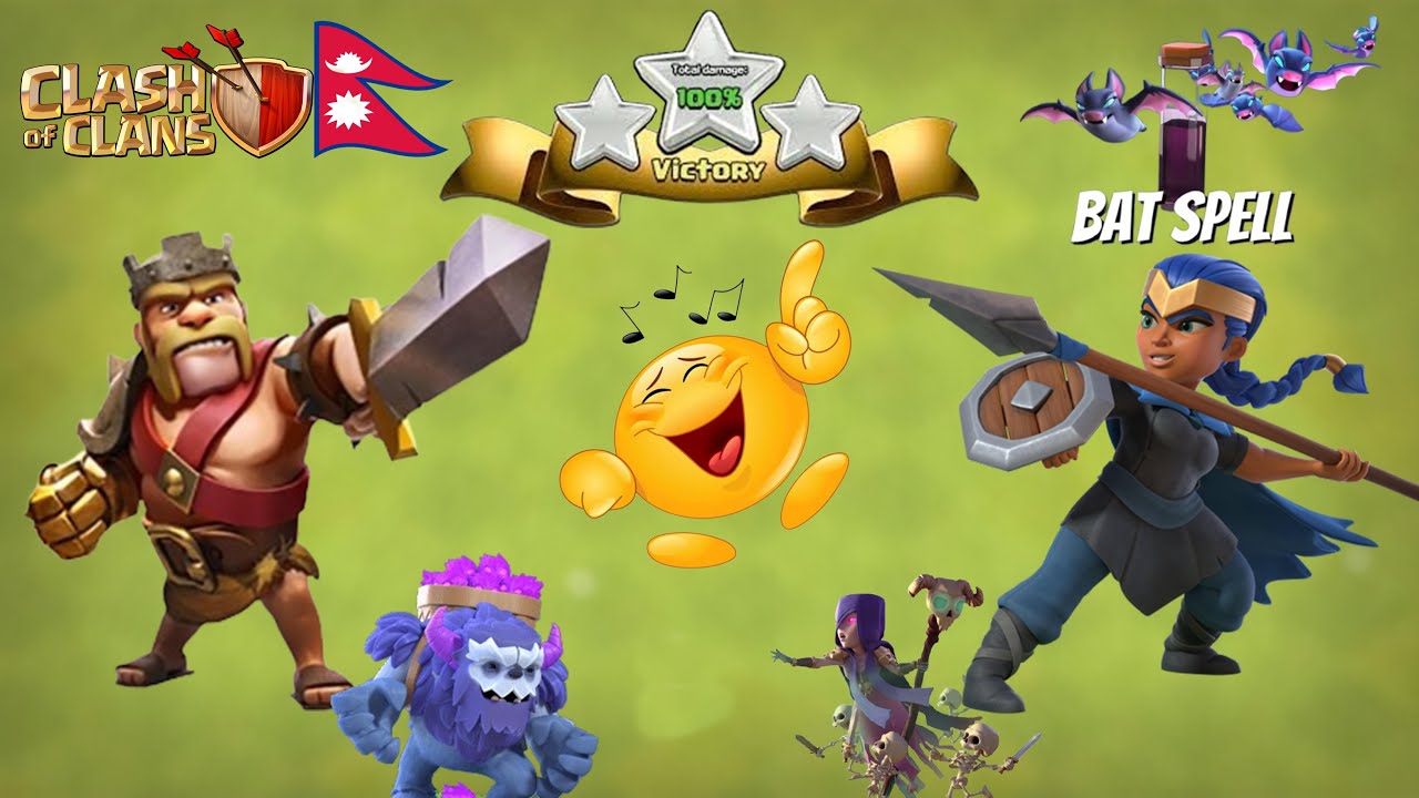 Hilarious YETI–WITCH Attack 😂 | Only RC & King Destroy the Whole Base!