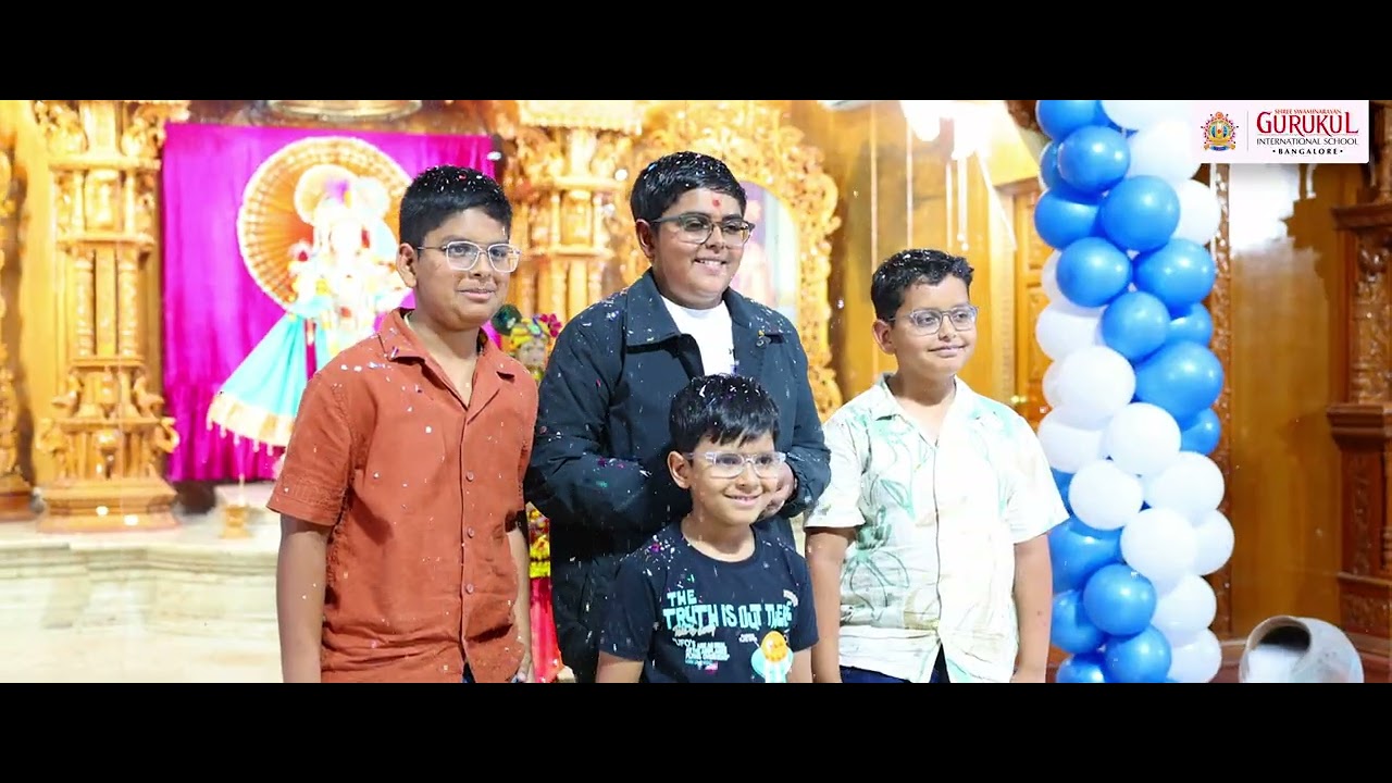 Happy Birthday Om Domadia 🎉 | Gurukul Bangalore (BLR) | Shree Swaminarayan Gurukul