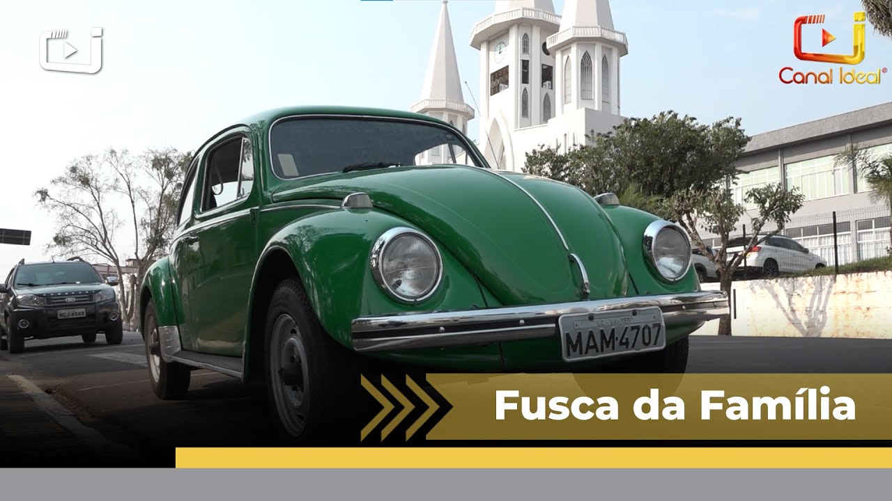 Conhe&ccedil;a o Fusca de uma fam&iacute;lia de Xanxer&ecirc; que alegrou o Natal de 2020