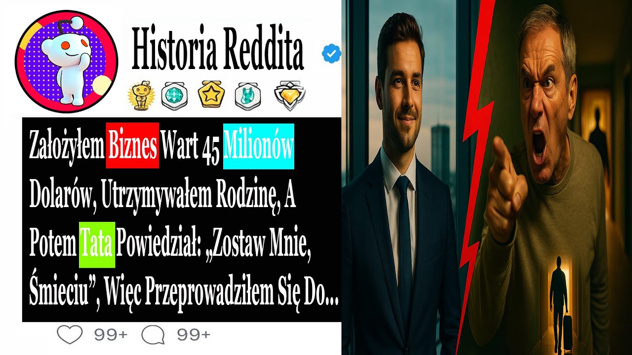 Założyłem Biznes Wart 45 Milion&oacute;w Dolar&oacute;w, Utrzymywałem Rodzinę, A Potem Tata ..... #HistorieZdrady