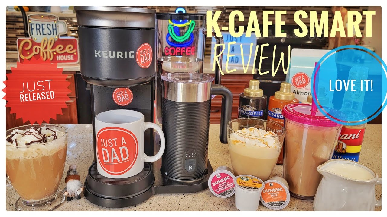 ☕Обзор кофемашины Keurig K-Café Smart | Кофемашина для латте и капучино в капсулах (Я В ВОСТОРГЕ!)