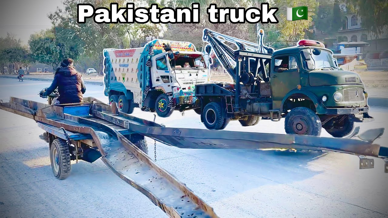 How Pakistani Mechanic Repair A Accidental Pressed Truck chase