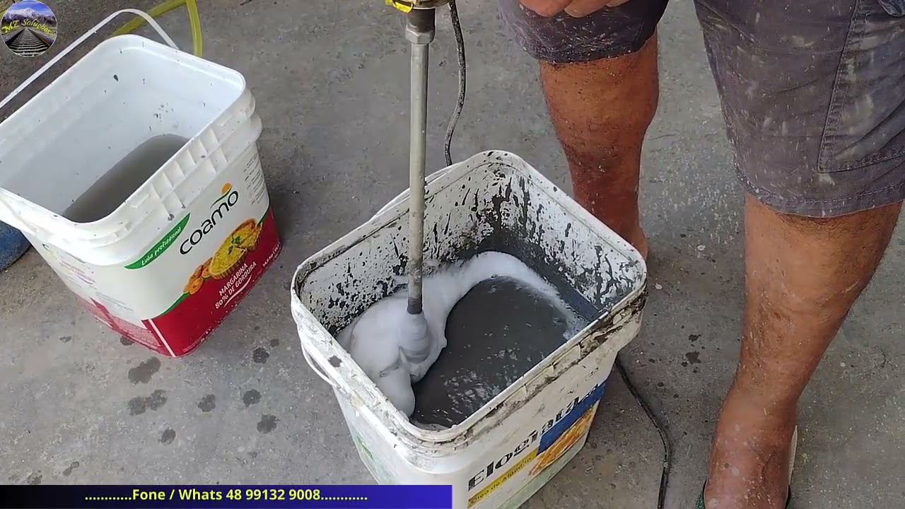 7 Traço 5 Concreto Celular | 4kg Cimento + Casca de Arroz