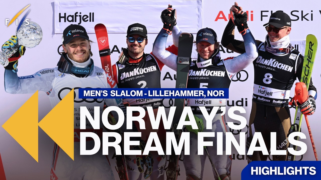 Norway&rsquo;s Dream Finals: Victory + Crystal Globe | Highlights | FIS Alpine
