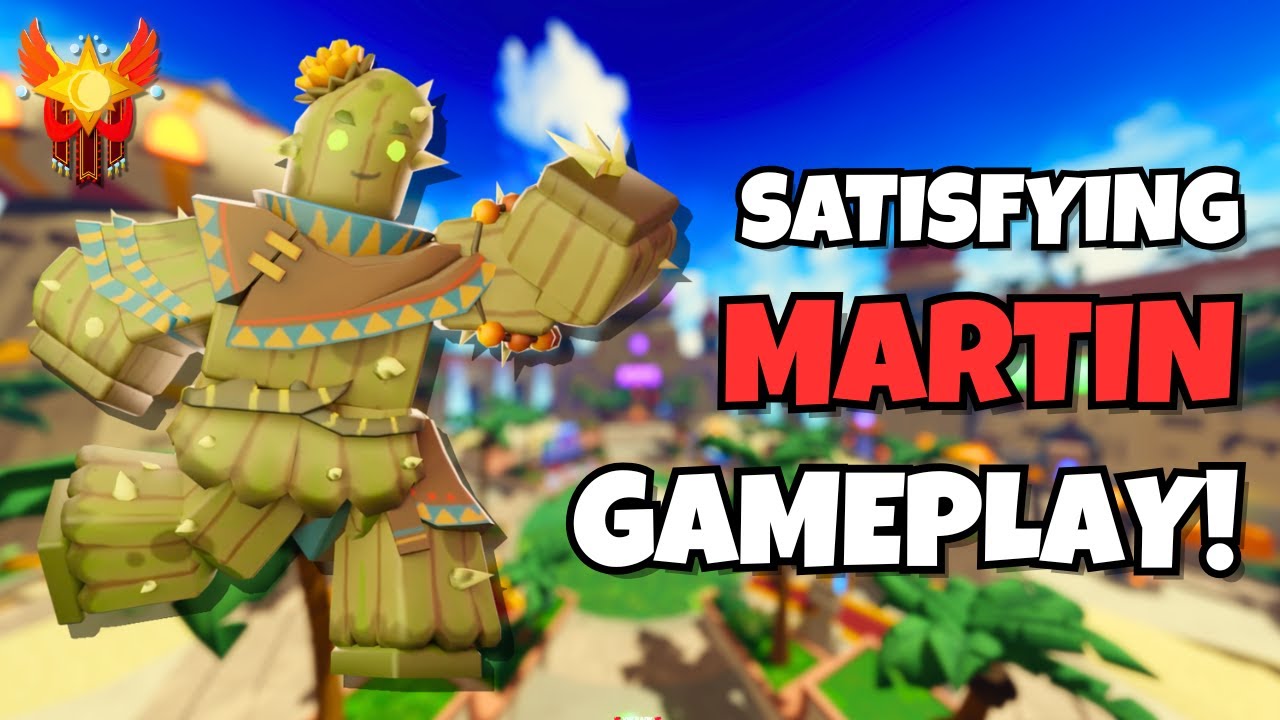 Season 13 Martin Kit Gameplay | Roblox Bedwars