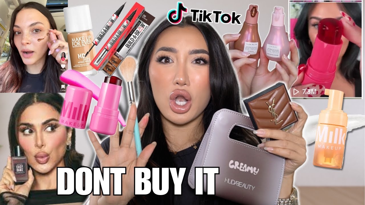 TESTING NEW OVERHYPED MAKEUP... TIKTOK LIED TO YOU
