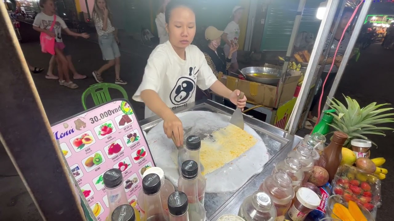 Mango Ice Cream Roll (Teppan Icecream) || Phu Quoc , Vietnam || Street Food @Devshree_Diary