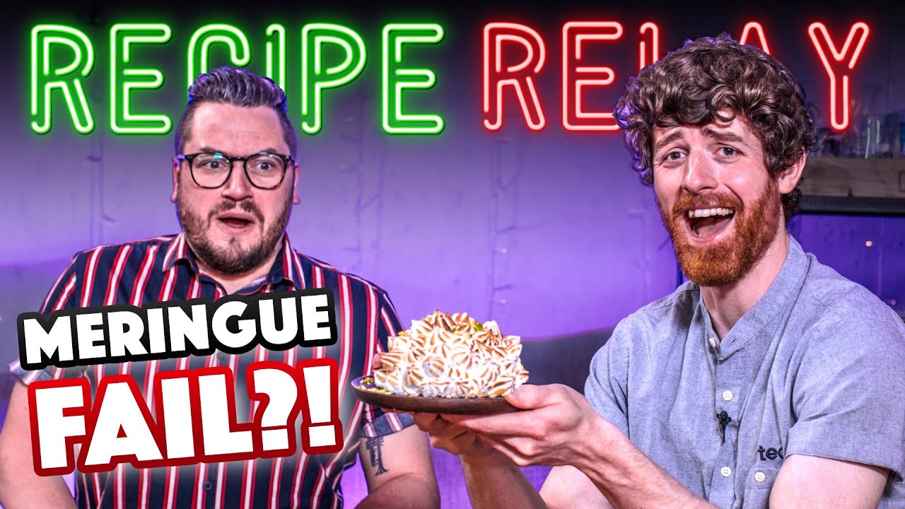 MERINGUE Recipe Relay Challenge (Normals only!!) | Pass It On S2 E21 | Sorted Food