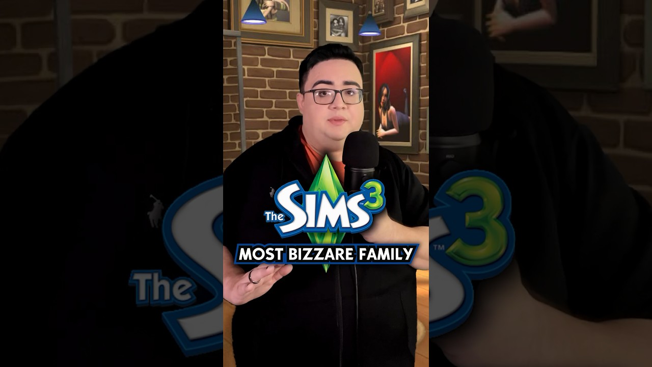 The Sims Most BIZARRE Family #shorts