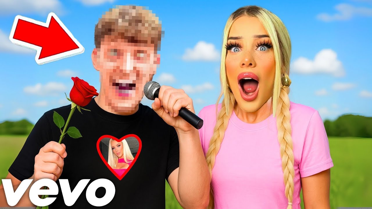 YOUTUBER macht LIEBES SONG für MICH 😍