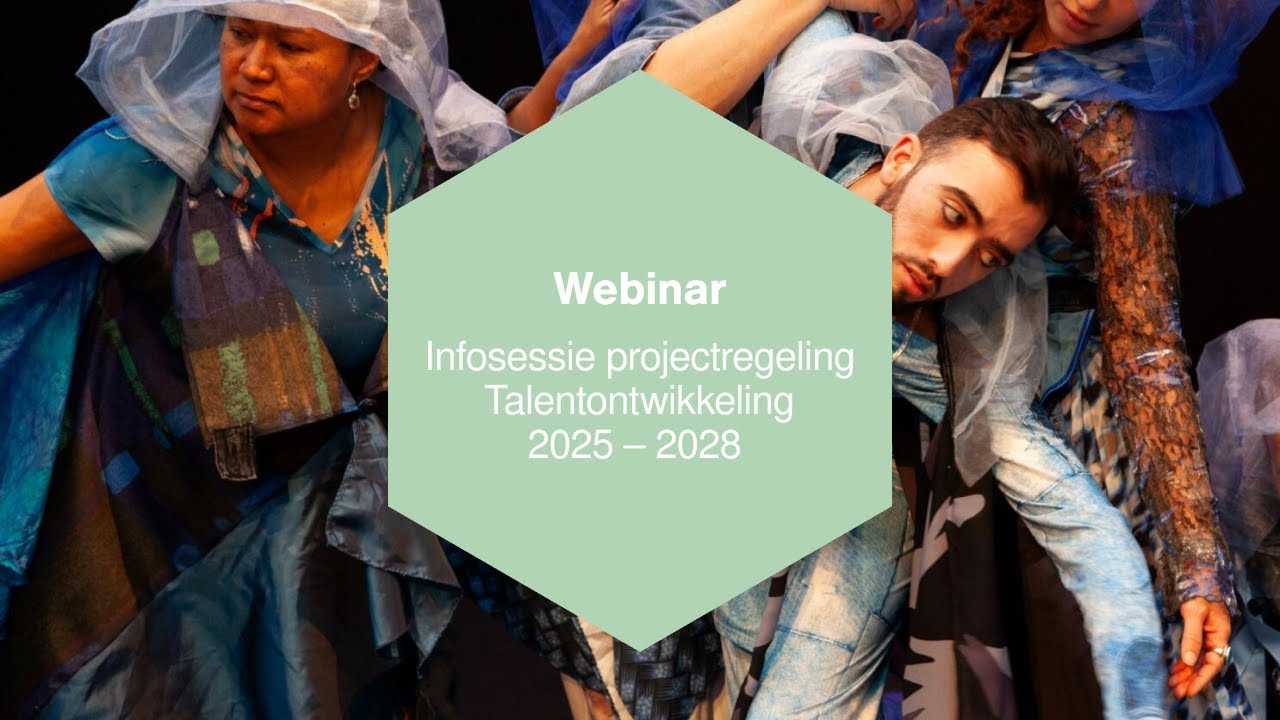 Webinar Infosessie Infosessie projectregeling Talentontwikkeling 2025 – 2028
