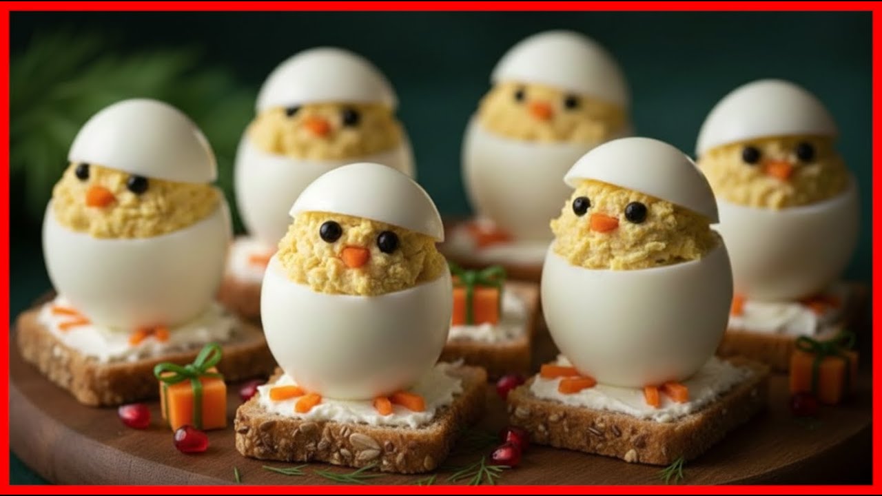 Eine festliche Vorspeise in 15 Minuten! 🔝4 Rezepte für einen festlichen Tisch!🌲