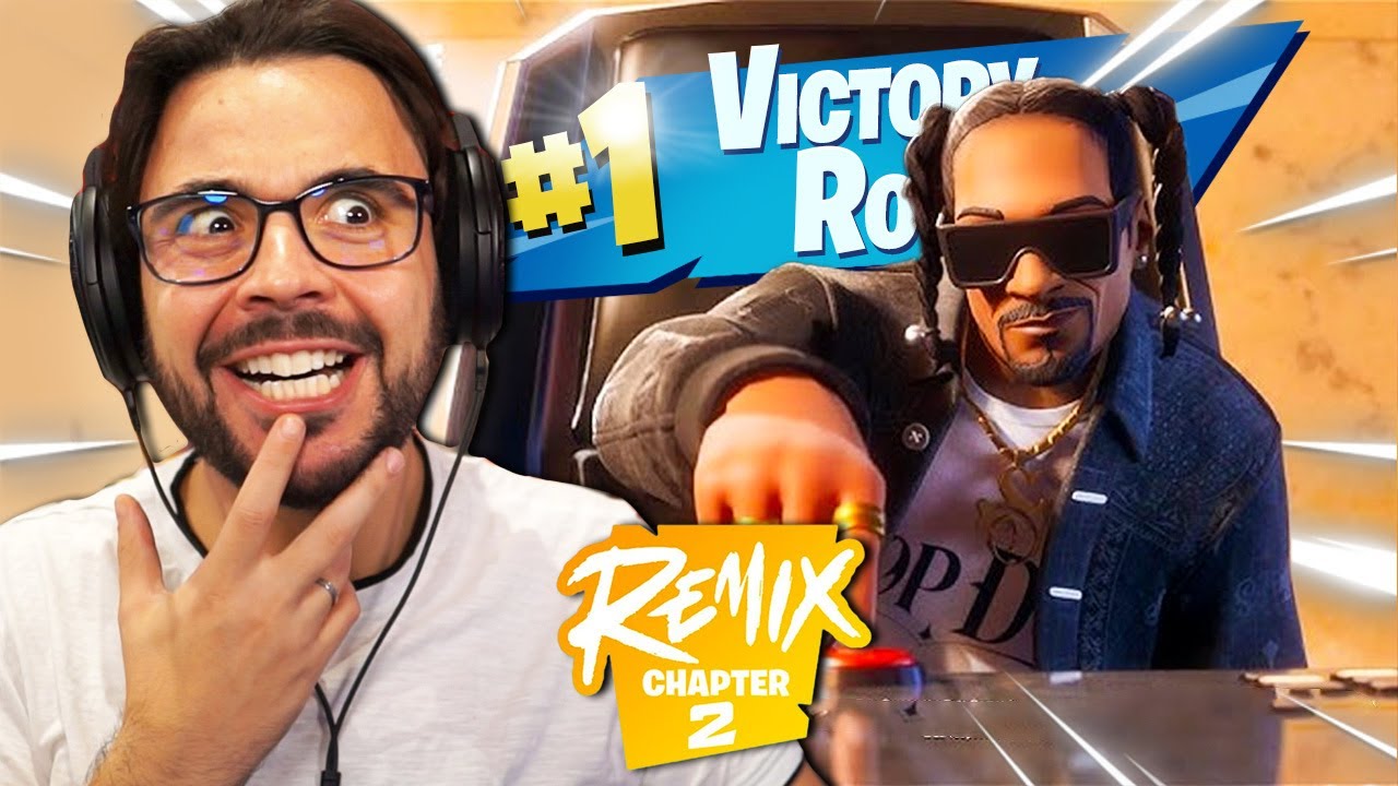 la mia Prima Vittoria Reale del Capitolo REMIX di FORTNITE