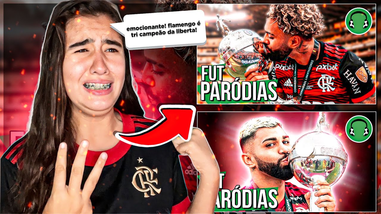 REACT♫ FLAMENGO É TRICAMPEÃO DA LIBERTA INVICTO! 🏆/ ♫ FLAMENGO É BI-CAMPEÃO DA LIBERTA!